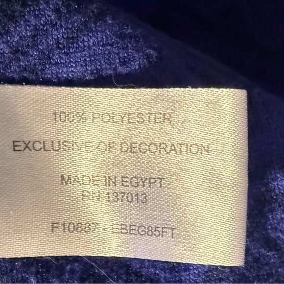 Eddie Bauer Fleece fitted 1/4 zip Patterned L Top - Picture 3 of 5